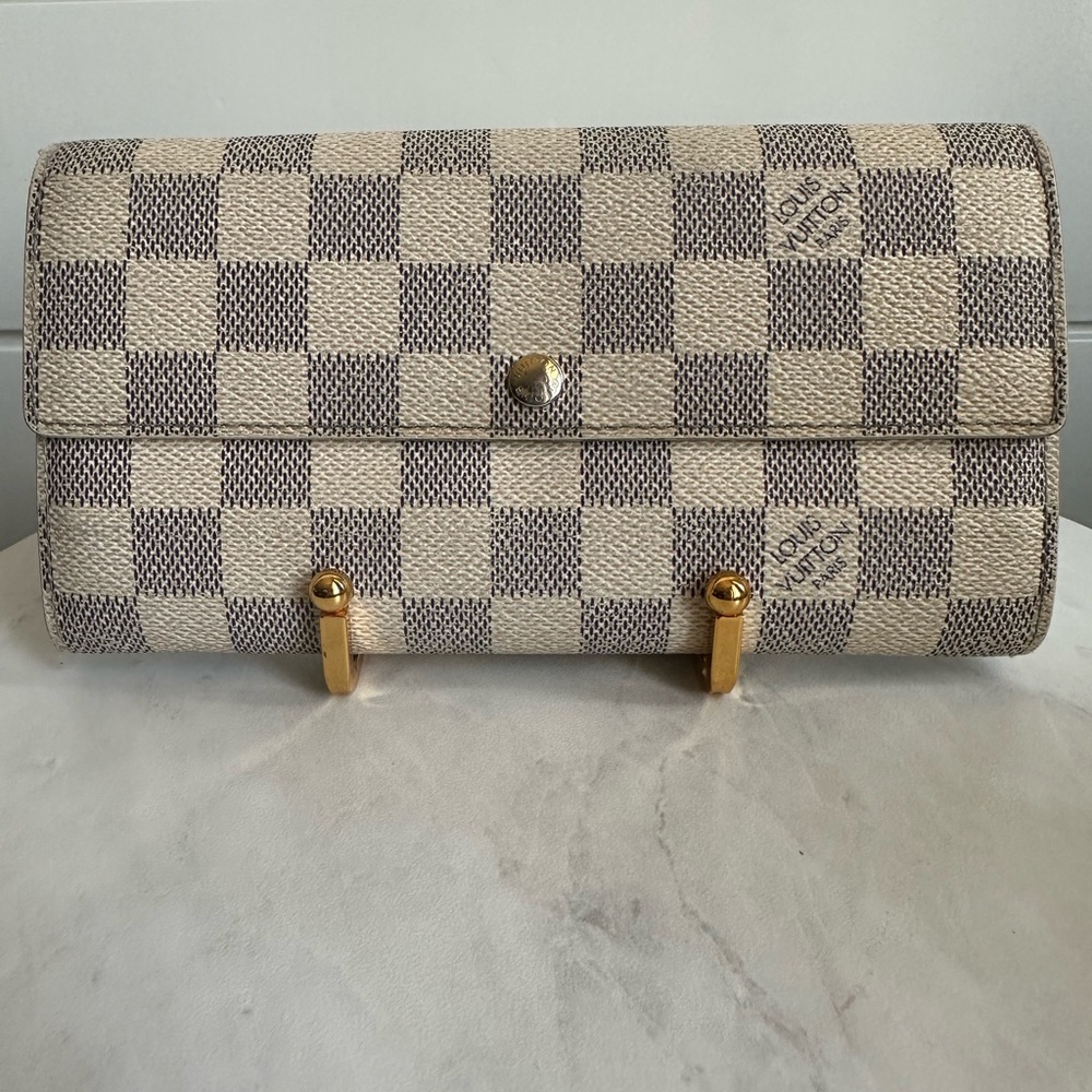Vintage Damier Azur Sarah Wallet